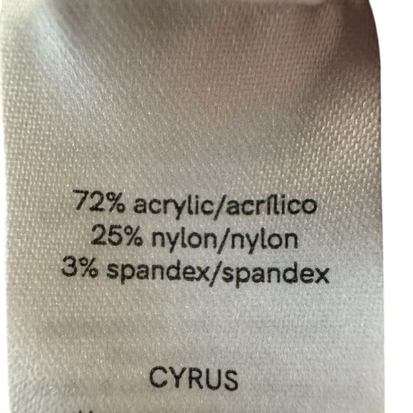 Black & White‎ Fair Isle Striped Funnel Neck Sweater - Picture 5 of 8